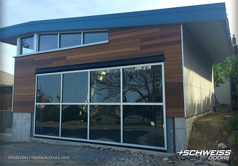 Schweiss architectural garage doors