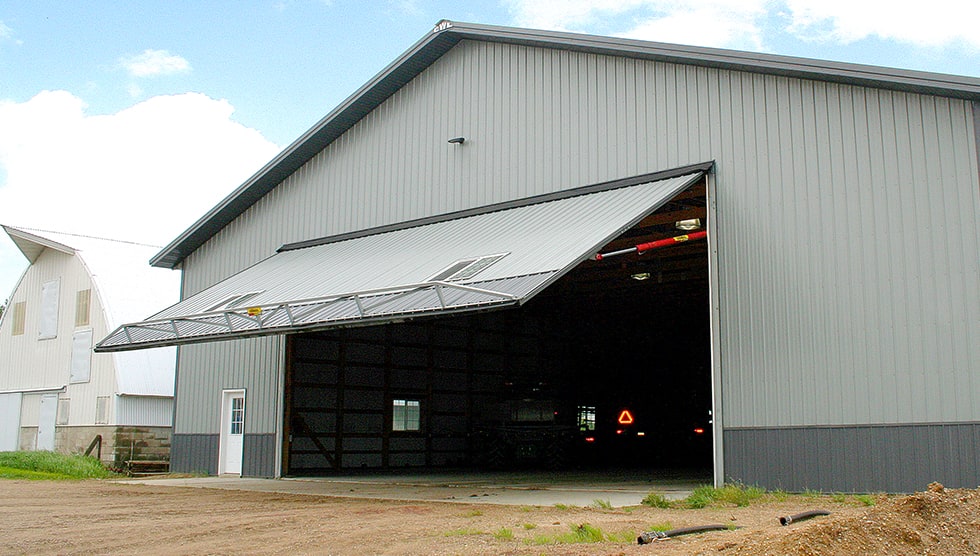 Agriculture Hydraulic Overhead Doors, Hydraulic Garage Door Cost
