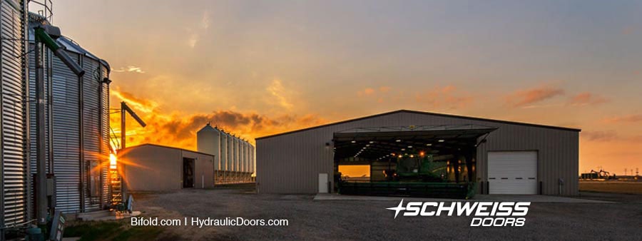 Schweiss Hydraulic Doors are commonly used by Koehn Construction Services