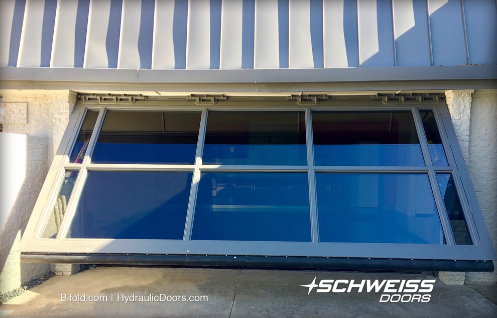 Schweiss Garage Window Wall opening